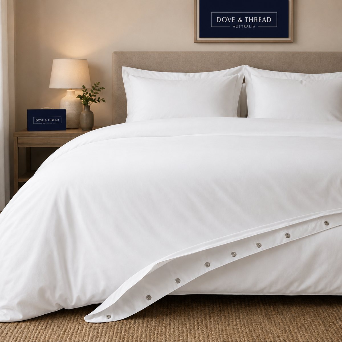 300 TC cotton duvet cover