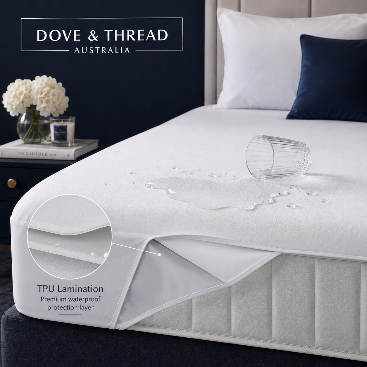 Easy-Dry Waterproof Mattress Protector detail