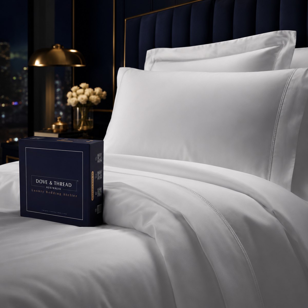 300 TC Cotton Sheets detail